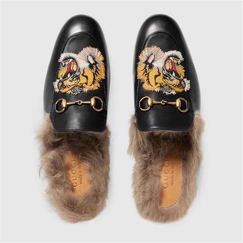 mens gucci slippers|princetown slippers gucci men's.